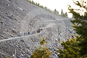 Group hike