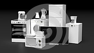 Group of home appliances