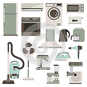 Group of household appliances
