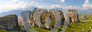 Group of huge rocks near Kalambaka town photo