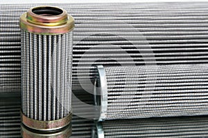 Group of hydraulic filter photo