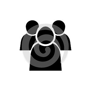 Group icon. Business team symbol