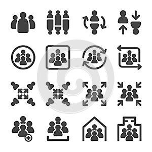 Group icon set
