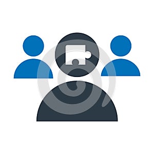 Group, leader Vector Icon which can easily modify or edit