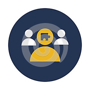 Group, leader Vector Icon which can easily modify or edit