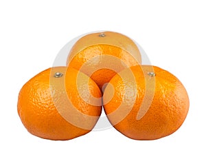 A Group Of Mandarin Orange Fruit II