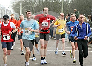Group of marathon runners CPC2009