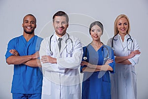 Group of medical doctors