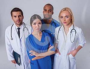 Group of medical doctors