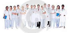 Group of medical doctors