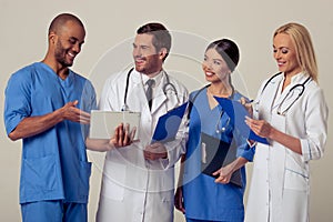 Group of medical doctors