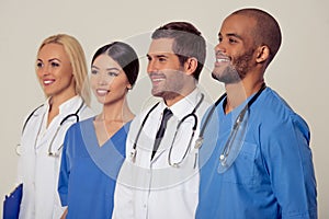 Group of medical doctors