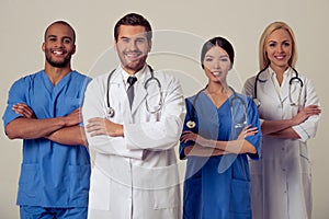 Group of medical doctors