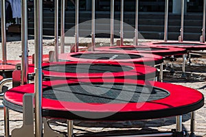 Group of Mini Trampoline for Fitness Activity