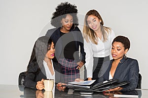 Group Of Minority Businesswomen