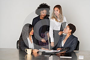 Group Of Minority Businesswomen