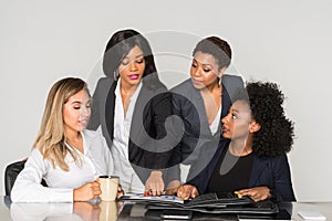 Group Of Minority Businesswomen