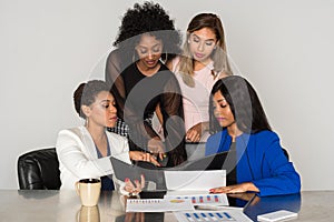 Group Of Minority Businesswomen