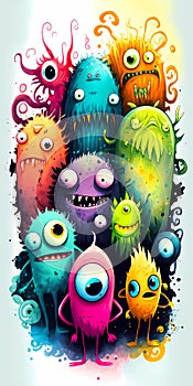 Group of Monsters