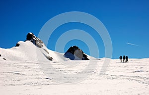 Group mountaineers