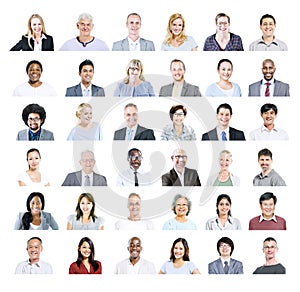 Group of Multiethnic Diverse Business People