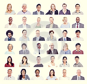 Group of Multiethnic Diverse Business People Concept