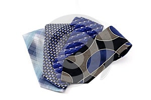 Group of neck ties