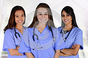 Group Of Nurses photo