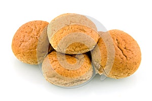 Group op brown buns