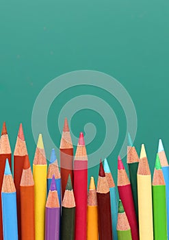 Group of pencils,