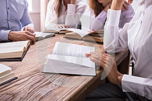 Group Of People Reading Bible