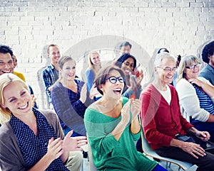 Group of People in Seminar