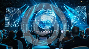 Audience Sitting in Front of Stage