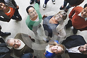 Group of People Team Diversity Smiling Concept