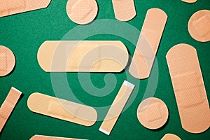 Group of plasters