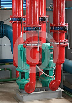 Group of powerful pumps