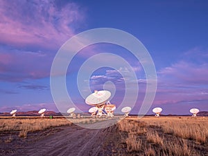 Radio Telescope Dishes photo