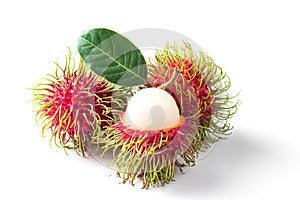 Group of rambutan photo