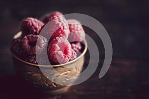 Group of rasberries