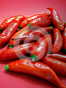Group of red chilly peppers, Rio