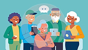 A group of retirees develop a userfriendly app that connects elderly individuals with volunteer drivers for photo