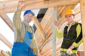 Group of roofers