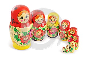 Group of Russian Dolls