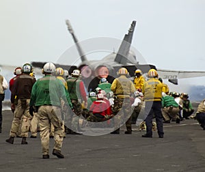 Group of Sailors at work