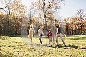 Group Of Senior Retirement Exercising Together