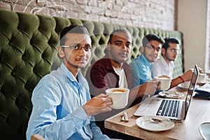 Group of south asian men