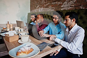 Group of south asian men