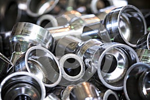 Group of steel tubes