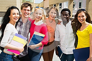 Group of student outdoor