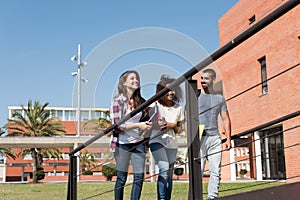 Group of students in Campus